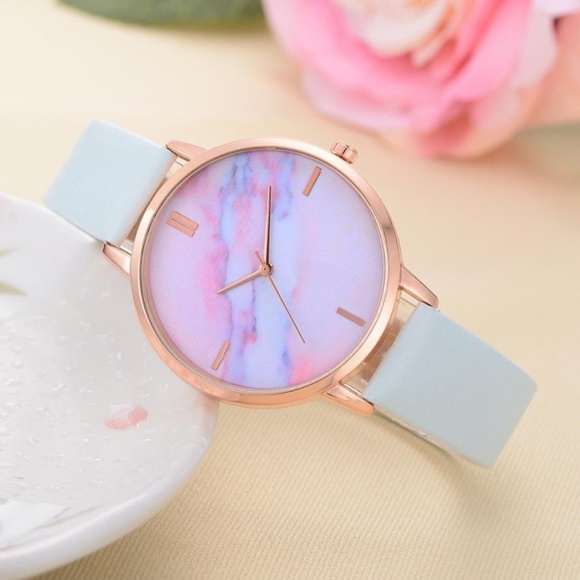 NEW Blue Marble Quartz Watch - Picture 2 of 3